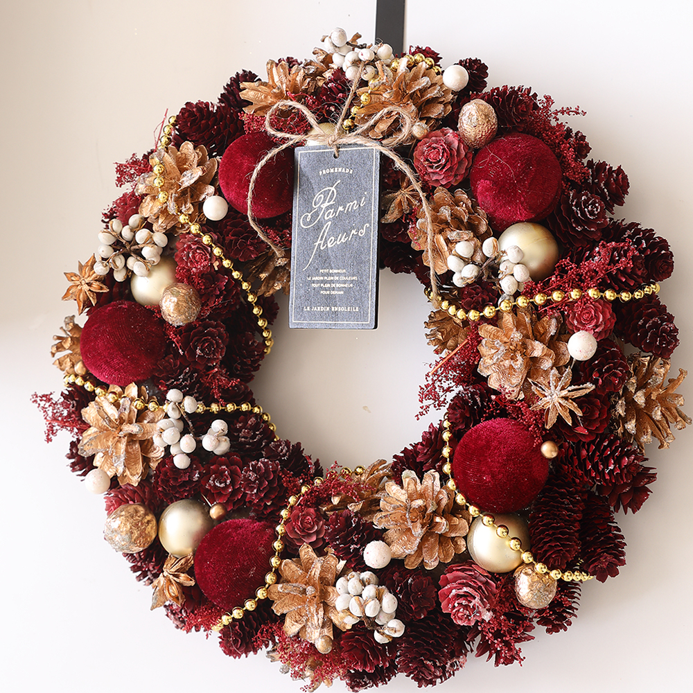 輸入リースLサイズ【輸入ドライリース】直径約30cm