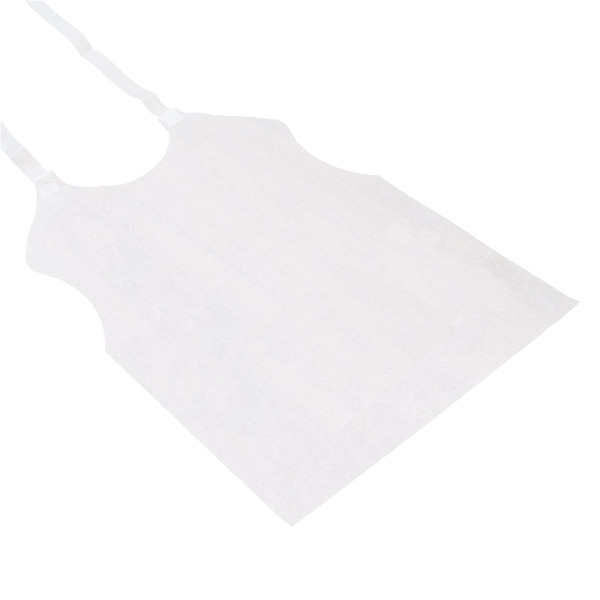 紙 エプロン 子供用 白無地 C-2 折なし