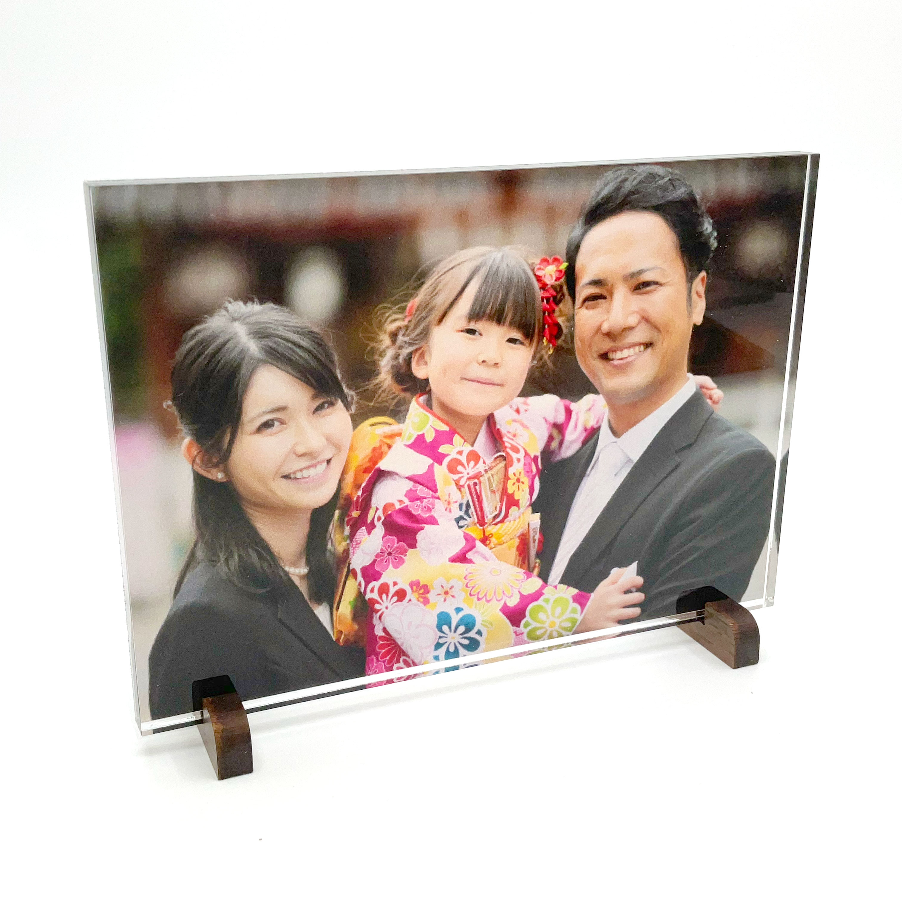 アクリル L判 オリジナル印刷｜デザイナーがサポート