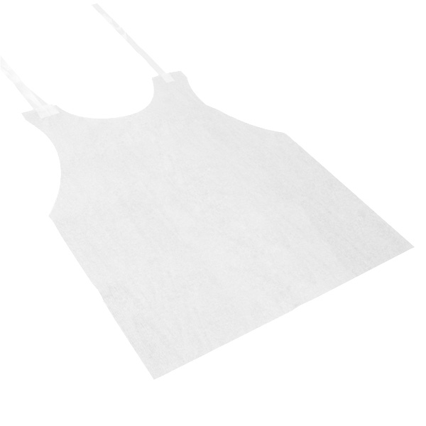 紙 エプロン 大サイズ 白無地 L-2 折なし