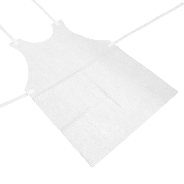 紙 エプロン 特大サイズ 白無地 LL-4 8ツ折