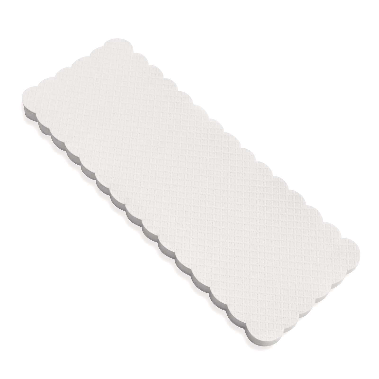 紙 フォークマット 白 波型 SS-55