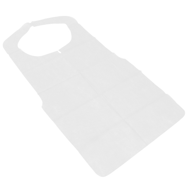 【選べる5色】 不織布 エプロン （首かけタイプ） 無地