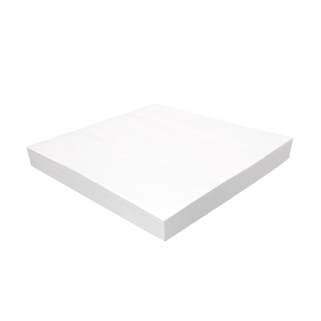 平判ナプキン　格子エンボス