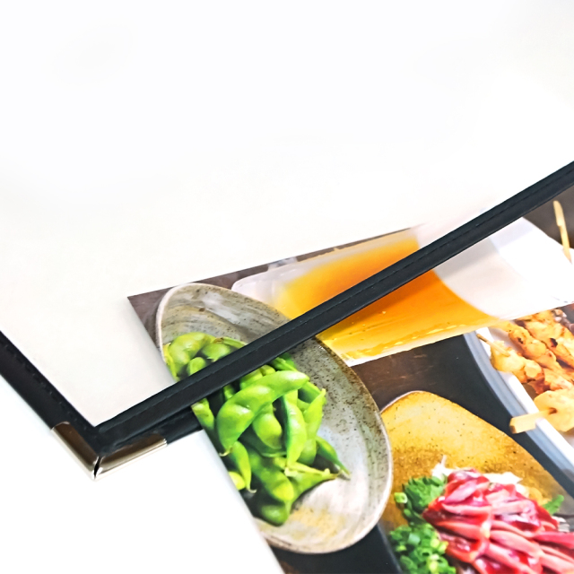 メニューブック印刷