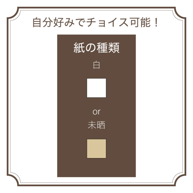 シングル紙ナプキン四ツ折 名入れ印刷｜デザイナーサポート【ネットde