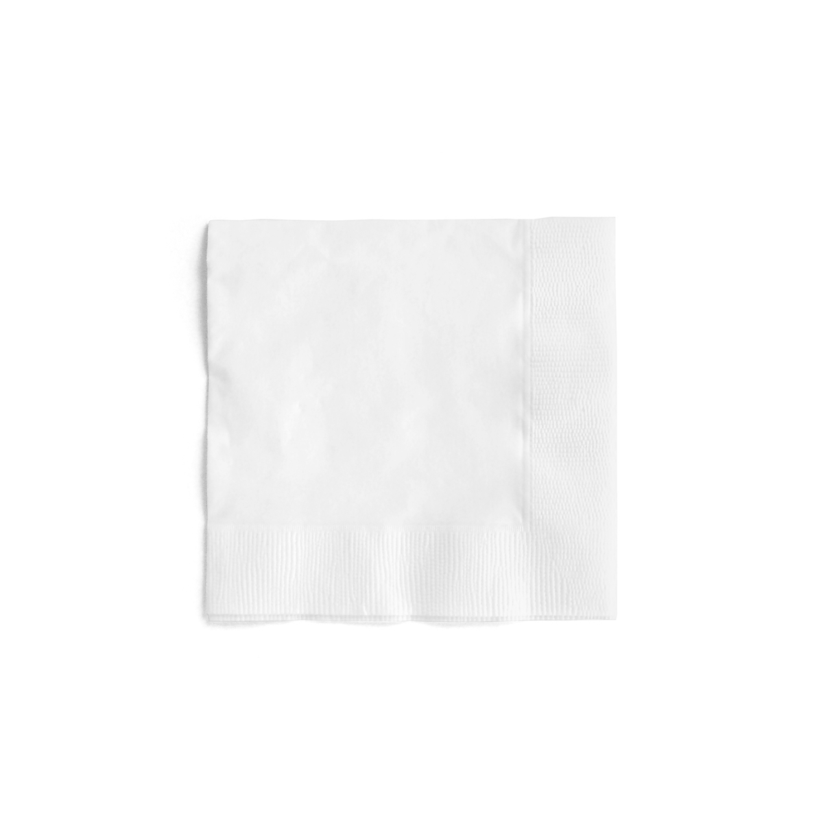 2プライナプキン　白無地　Mサイズ 33cm 4ツ折　50枚