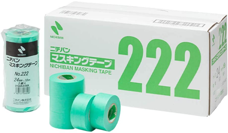 ニチバン マスキングテープ No. 222 18mm×18m 10パック （70巻入