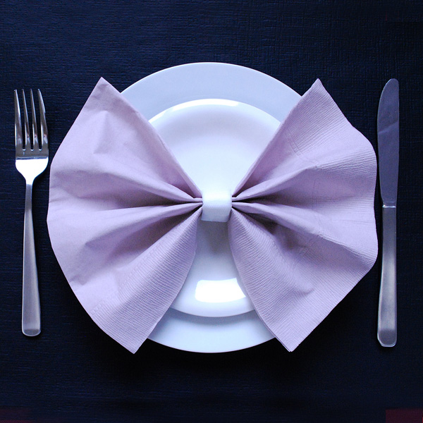 カラー 2プライナプキン　Lサイズ 45cm 2000枚