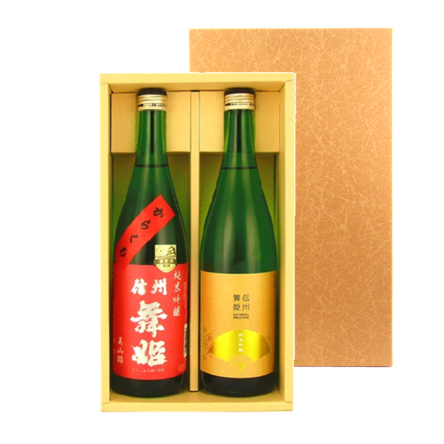 舞姫純米吟醸2本セット（舞姫純吟美山＆扇純吟）