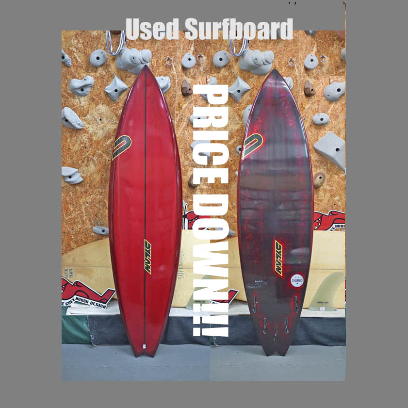 PRICE DOWN***  Never Ridden * Dlyan 6'2" Lucas Chumbo Pro * ディラン　ルーカス・チュンボ　未使用品