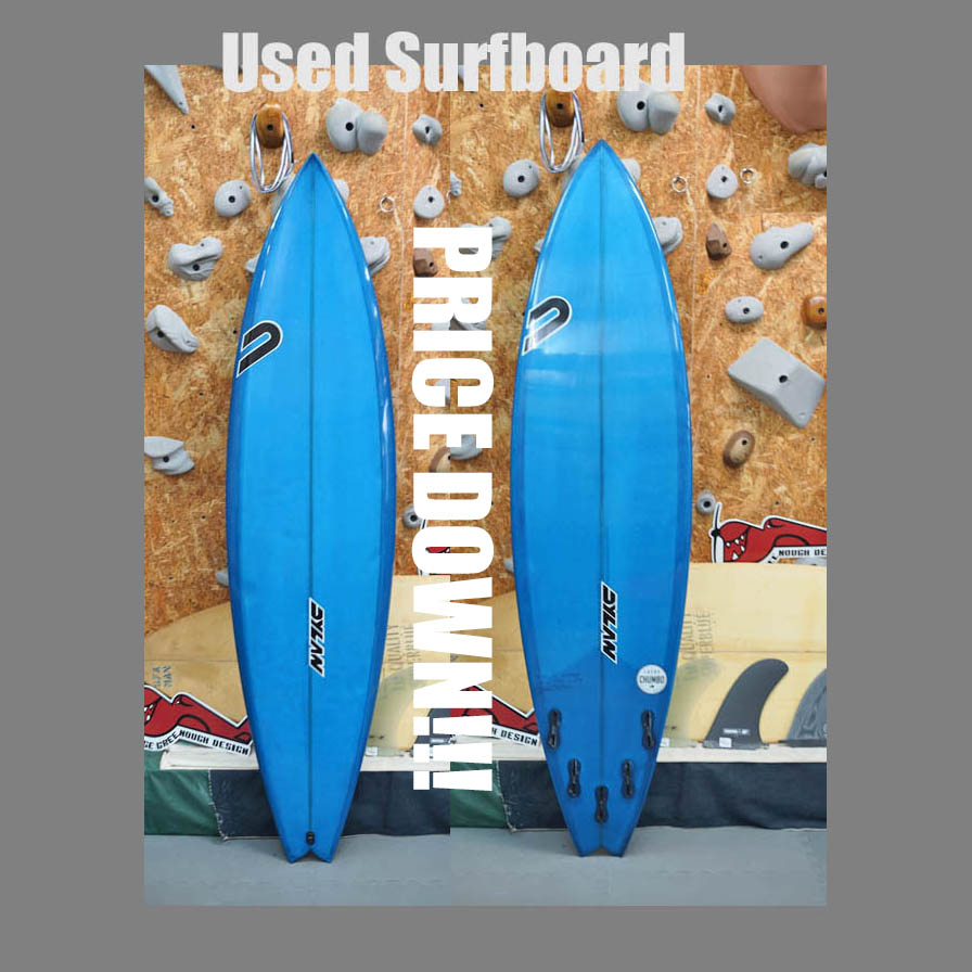 PRICE DOWN***  USED * Dlyan 6'8" Lucas Chumbo Pro SET * ディラン　ルーカス・チュンボ　
