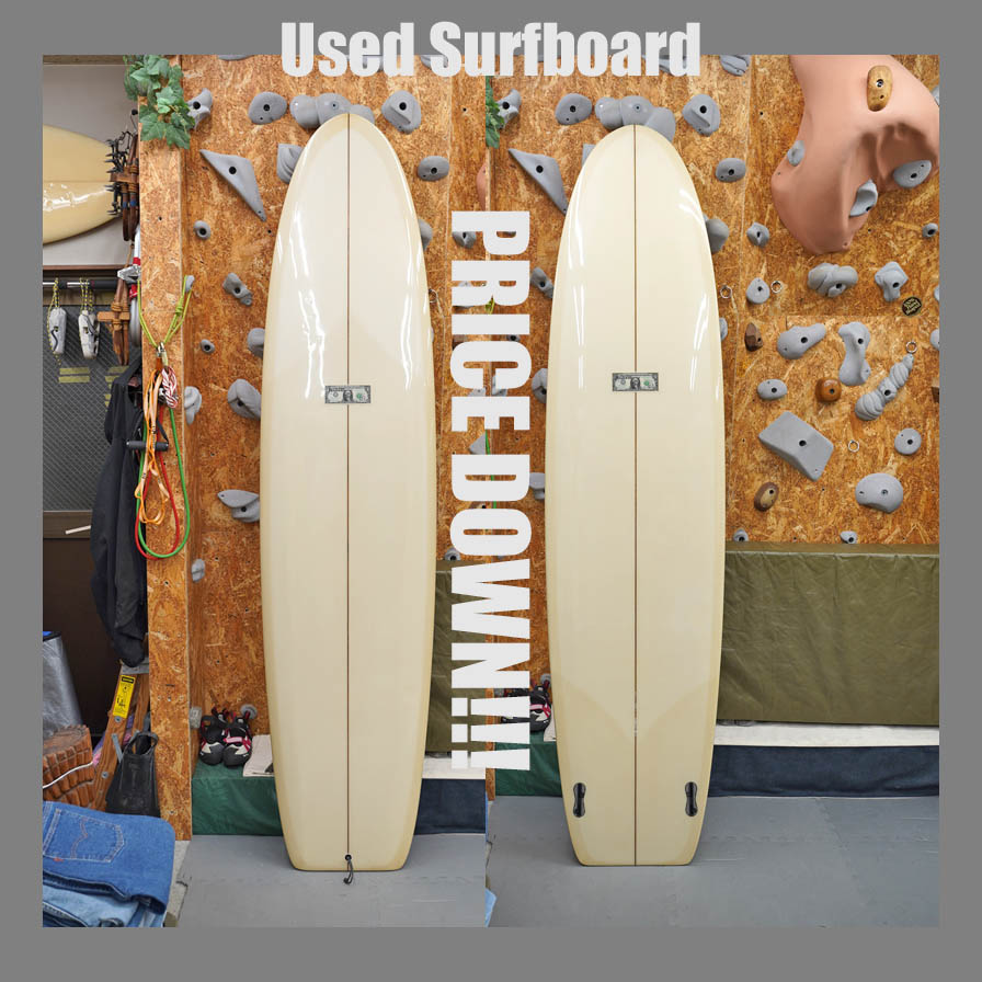 PRICE DOWN***  USED * McCallum 8'1" Mini Simmons * マッカラム　ミニ・シモンズ