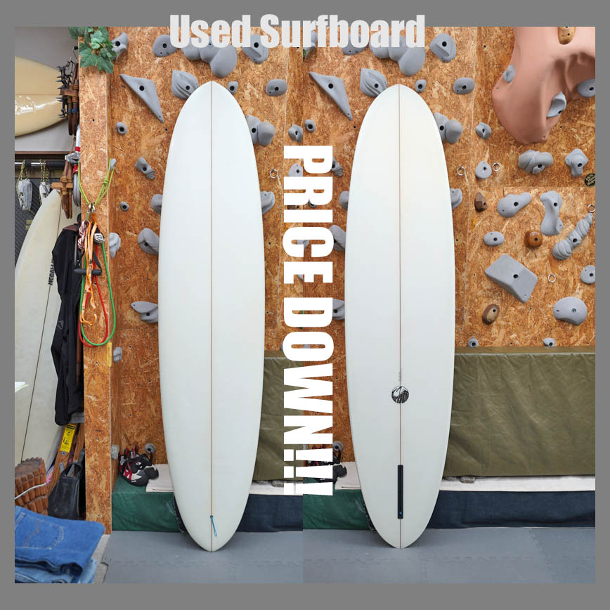 PRICE DOWN***  USED * Zack Flores 7'8" Kazu Egg * ザック・フレーレス　シングルフィン　エッグ