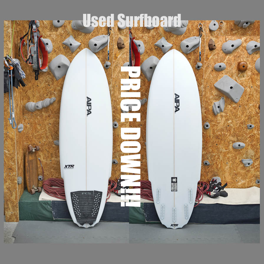 PRICE DOWN AGAIN***  Used * Aipa 5'7" Wrecking Ball * アイパ　XTR リッキングボール　スティンガー