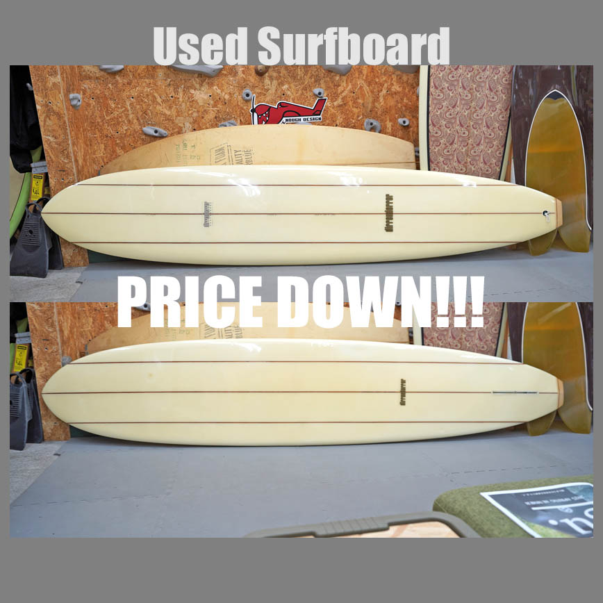 PRICE DOWN AGAIN&AGAIN***. USED * Diffenderfer 9'2" Speed Shape * ディフェンダーファー　スピード・シェイプ