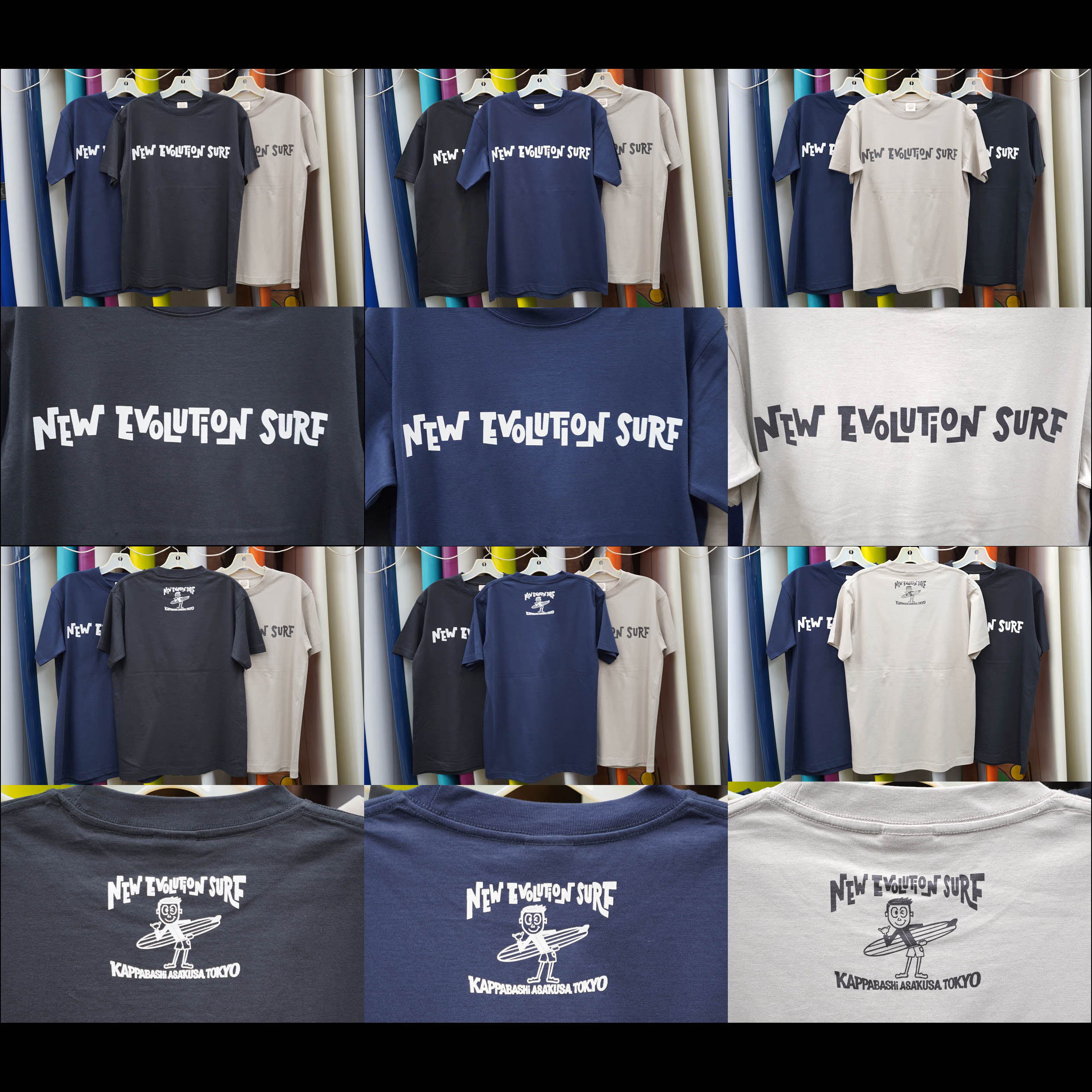 New Evolution Original T-shirts * Organic Cotton 100% *ニューエボリューション　オリジナル　Tシャツ　オーガニック・コットン