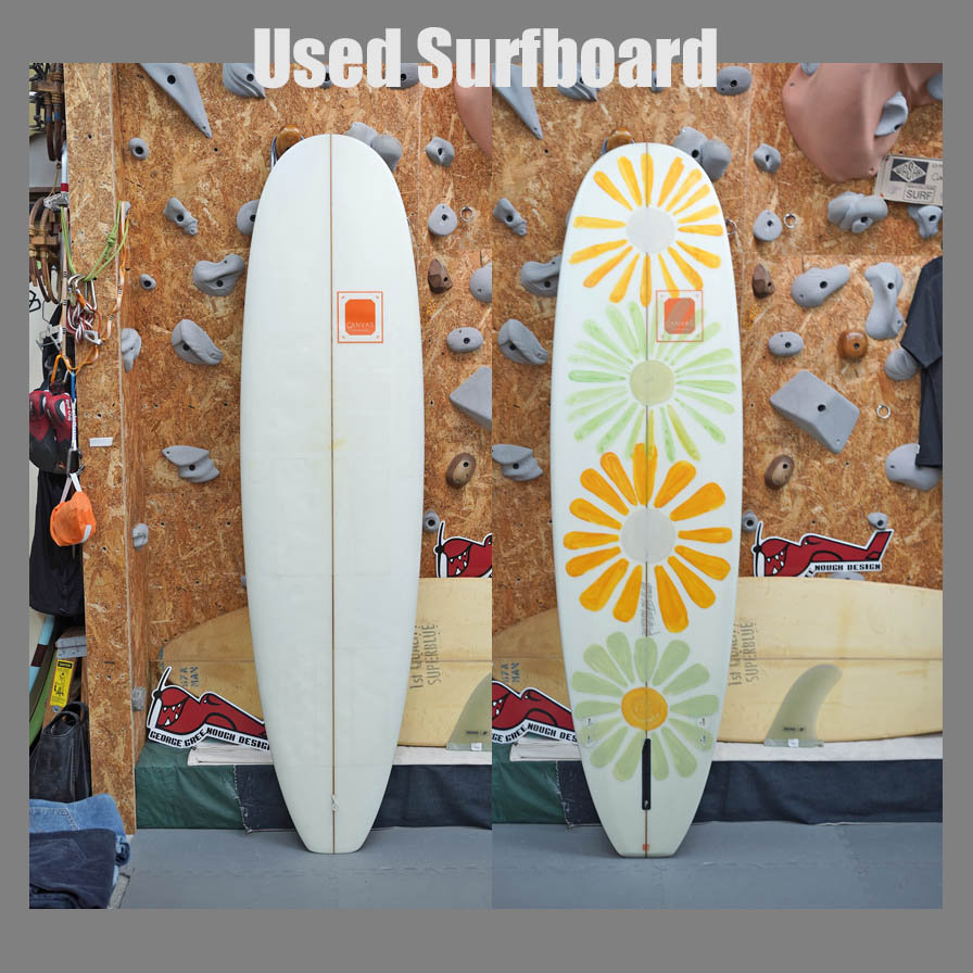 Used * Canvas 7'0" Parachute * キャンバス　ミニ・ノーズライダー