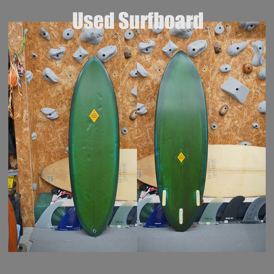 USED * Oldenburg 5'8" Speed Disk *　オルデンバーグ　トライフィン