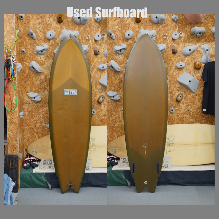 USED * McCallum 6'4" JM Fish * マッカラム　ウィング　スワロー　フィッシュテール