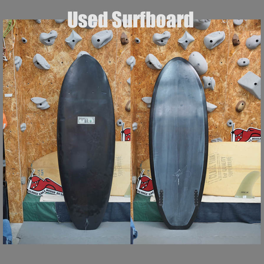 USED * McCallum 5'4" Twin Keel Egg * マッカラム　ツインキール　エッグ