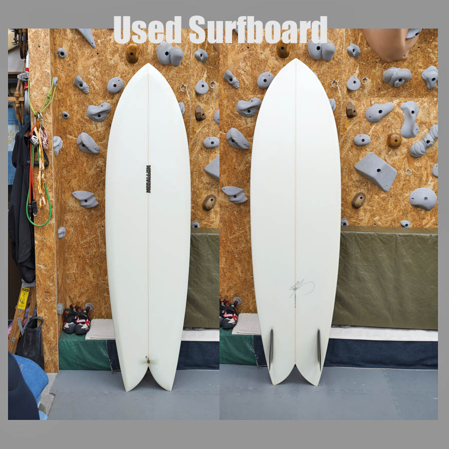 USED * McCallum 6'9" Twin Keel Fish * ユーズド　マッカラム　ツインキール　フィッシュ