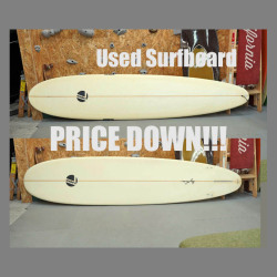 BIG PRICE DOWN***. Used *  Linden *9'1" * HP Longboard * リンデン　ハイパフォーマンス　XTR