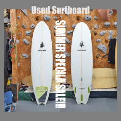 SUMMER SPECIAL SALE***  USED * Rock Dance 6'8" Mid  Swallow Tri * ロックダンス　トライフィン