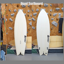 USED * Thunderbolt Channel Island 6'5" CI Fish * チャンネル・アイランド　ツインキール　フィッシュ
