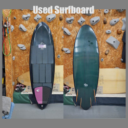 USED * McCallum x Deus 5'6" Quagg * マッカラム　デウス　クワッド　エッグ　レアボード