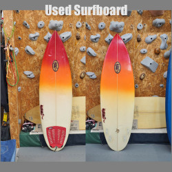 USED * Shinbawa 6'0" Quad Shortboard * シンバワ　クワッド　ショートボード