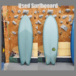 USED * Tappy Record 6'0" Glass Fish 2 * タッピー　ツインキール　フィッシュ