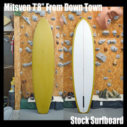 Mitsven 7'8" From Down Town * ミツベン　ダイヤモンドテール　シングルフィン　匠の逸品