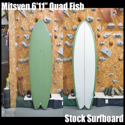 Mitsven 6'11" Quad Fish * ミツベン　クワッド　フィッシュ　匠の逸品