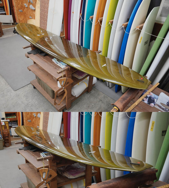 希少美品　hawaiianProDesign　モデルT　9.6 USED * Hawaiian Pro Design 9'6