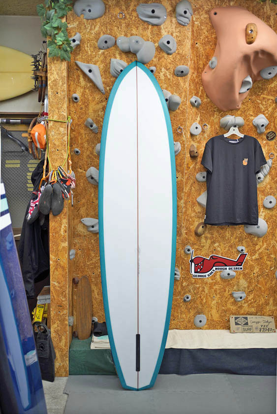 シングルフィンフィッシュ GLASSY グラッシー センターフィン シングルフィン classic-fin