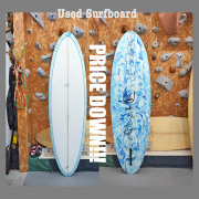 PRICE DOWN***   USED * Mitsven 6'10" San Diego Egg * ミツベン　エッグ　ミッドレングス　シングルフィン
