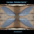 True Ames * Jeff McCallum New Twin Keel Fin * 5.00""  マッカラム ツインキール　フィン