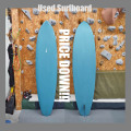 PRICE DOWN*** USED * THC 7'0" Diamond-tail * THC ダイヤモンドテール シングルフィン 拘りのグラスオン