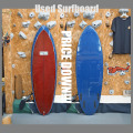 PRICE DOWN***  USED * McCallum 5'8" J Jr. * マッカラム　ラウンドテール　クワッド