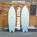 PRICE DOWN 2***  Used * Ryan Burch 5'10" Squit Fish * ライアン・バーチ　スクイット・フィッシュ