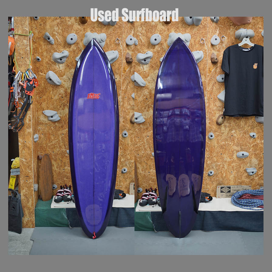 PRICE DOWN***  Used * Elmore 6'4" Bonzer * エルモア　３フィン　ボンザー　