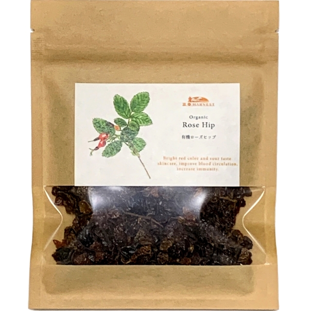 有機ローズヒップ30g【ネコポス】