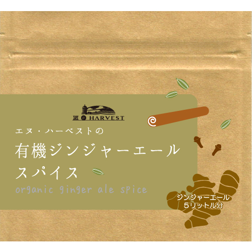有機ジンジャーエールスパイス20g【ネコポス】