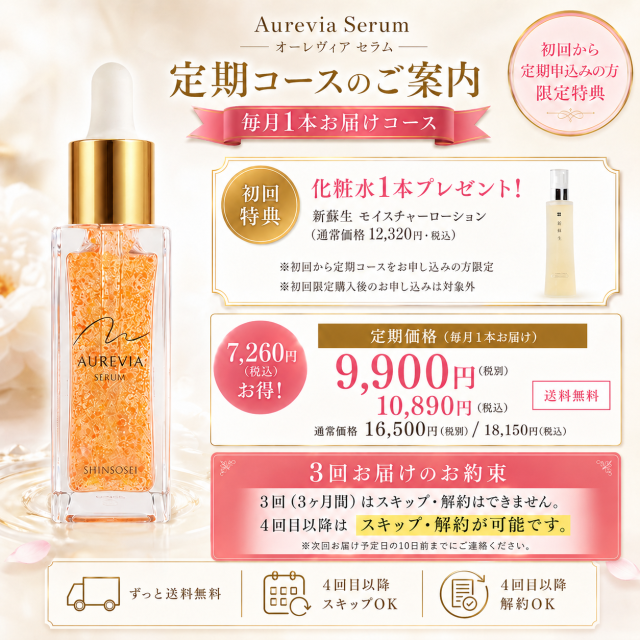 【定期購入:毎月1個お届け】日医オーレヴィアセラム(40%OFF)