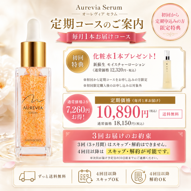 【定期購入：毎月1個お届け】日医オーレヴィアセラム（40％OFF）