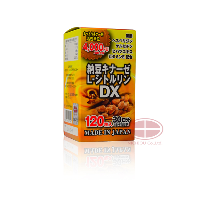 アウトレットセール〕納豆キナーゼL-シトルリンDX 120粒(賞味