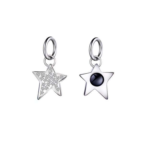 TOMA チタンネックレス 140cm 星チャーム付き