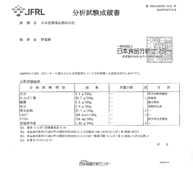 肝喜源（サプリメント） 360粒 90日分【日本全国 送料無料】 日王株式会社