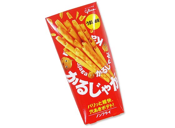 グリコ かるじゃが うましお味 （10個入） お菓子 まとめ買い 箱買い スナック系のお菓子 2506